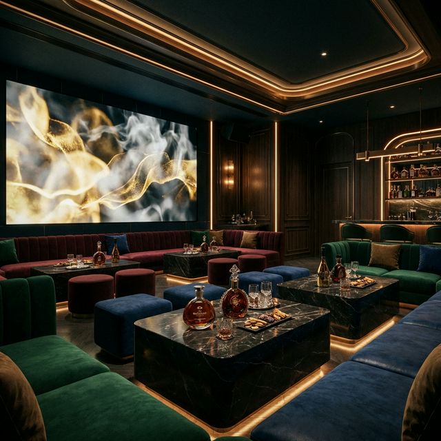 유성 가라오케 프리미엄 VVIP 라운지 실제 시설